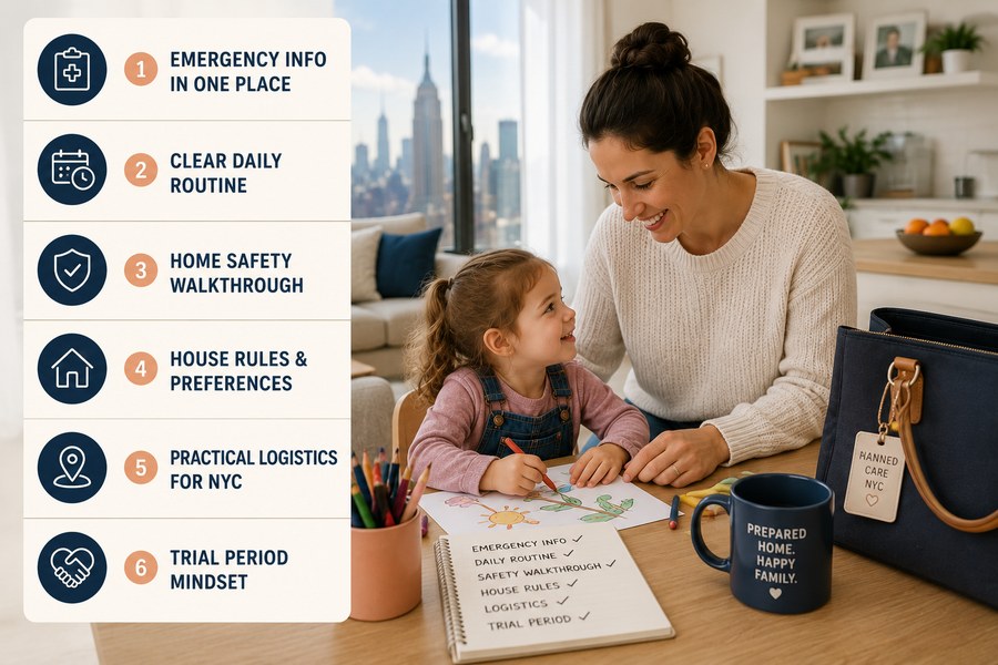 How to prepare your home for a new nanny in NYC